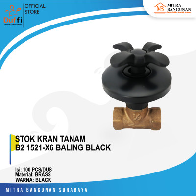 STOP KRAN TANAM B2 1521-X6 BALING BLACK